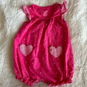 6 month girls bubble romper